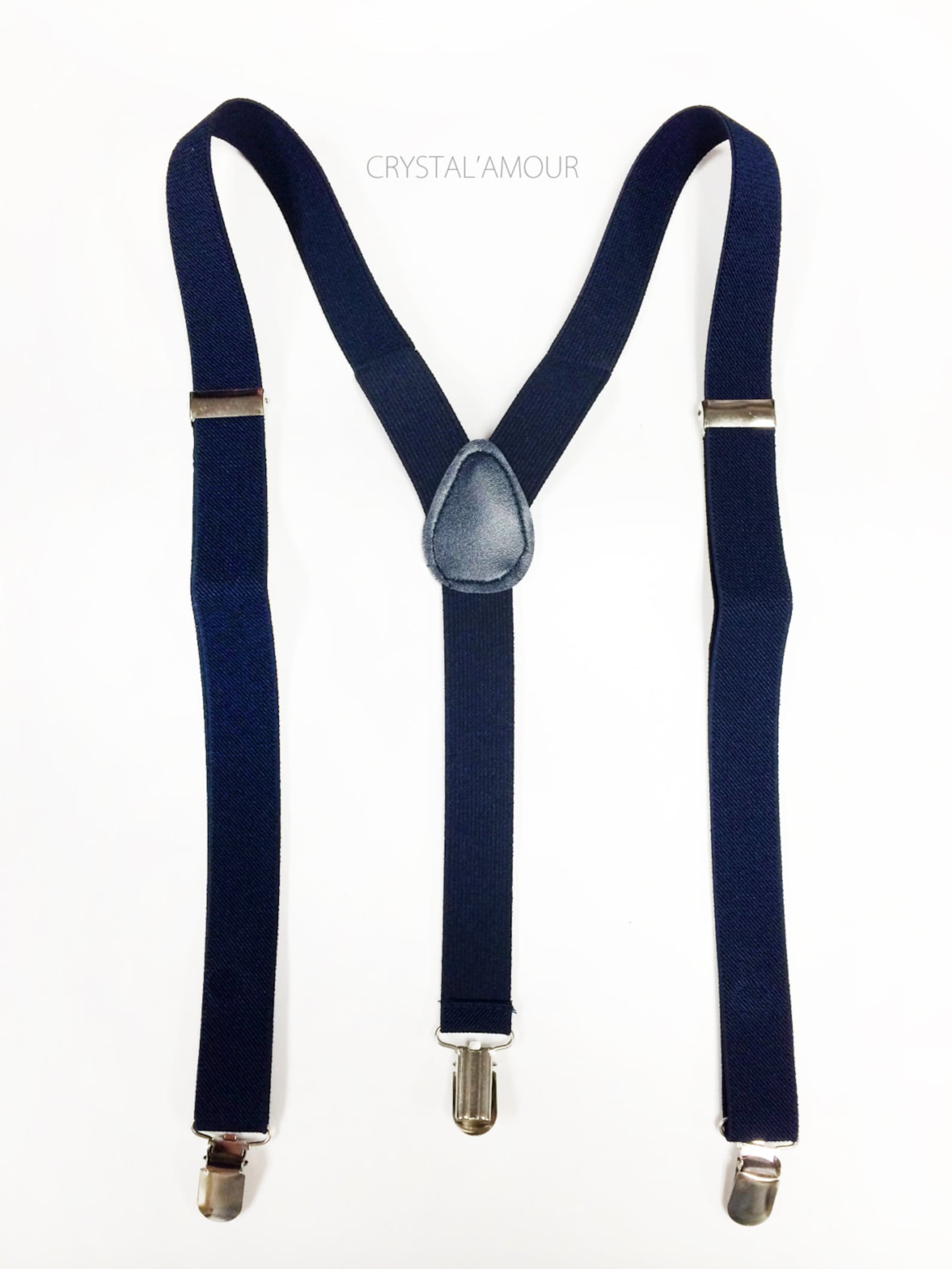 Men's Suspenders Navy Blue Suspenders Navy Blue Etsy