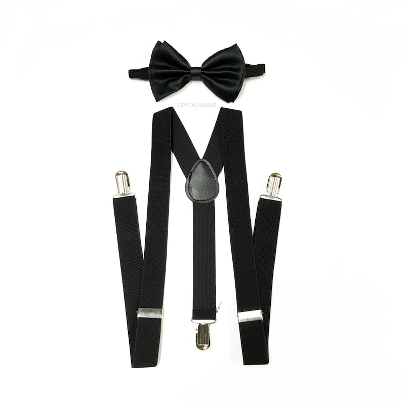 black bowtie black suspenders black suspender men/'s suspenders men suspenders suspenders black set mens suspenders black bowties