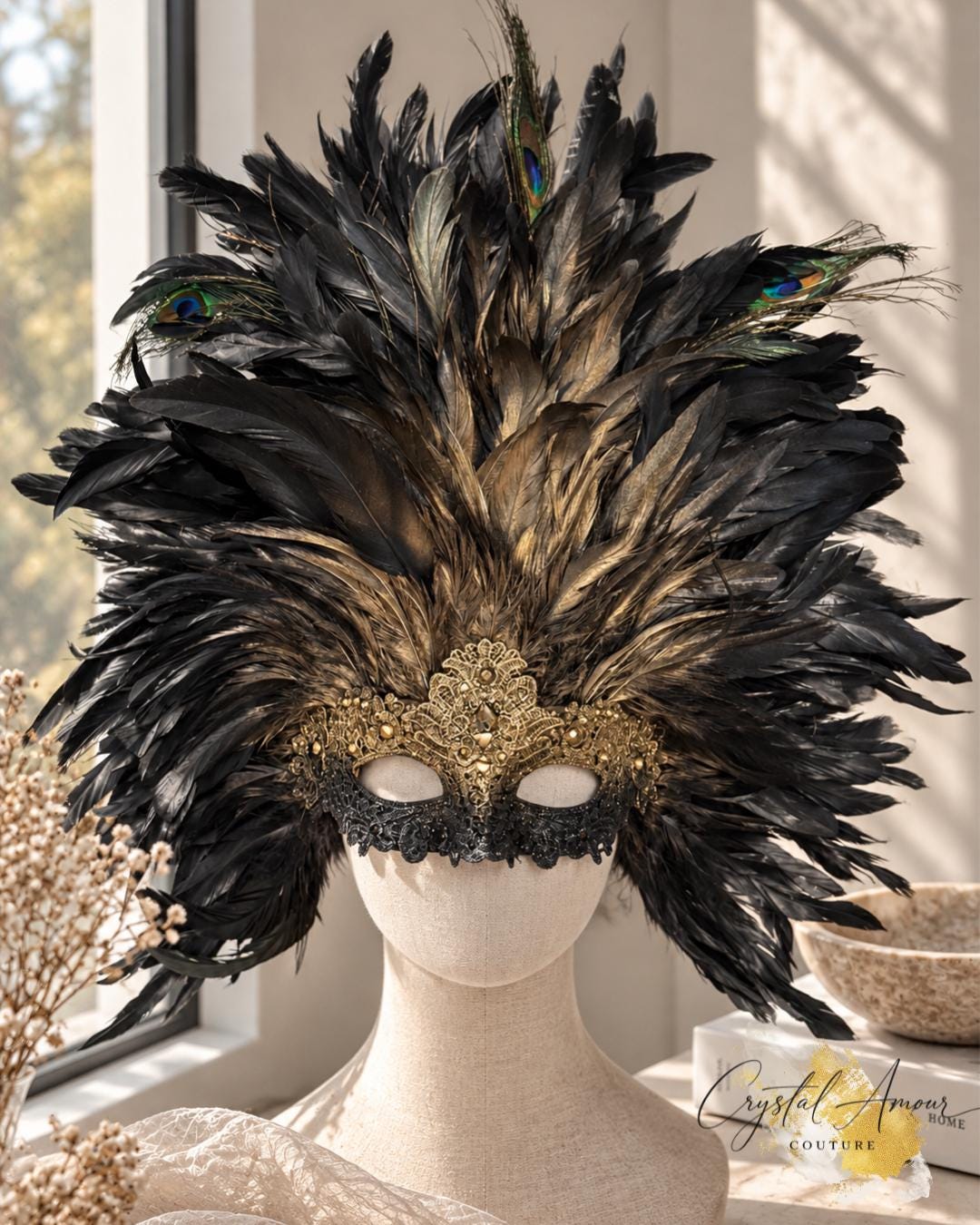 Venetian Mask Gold - Etsy