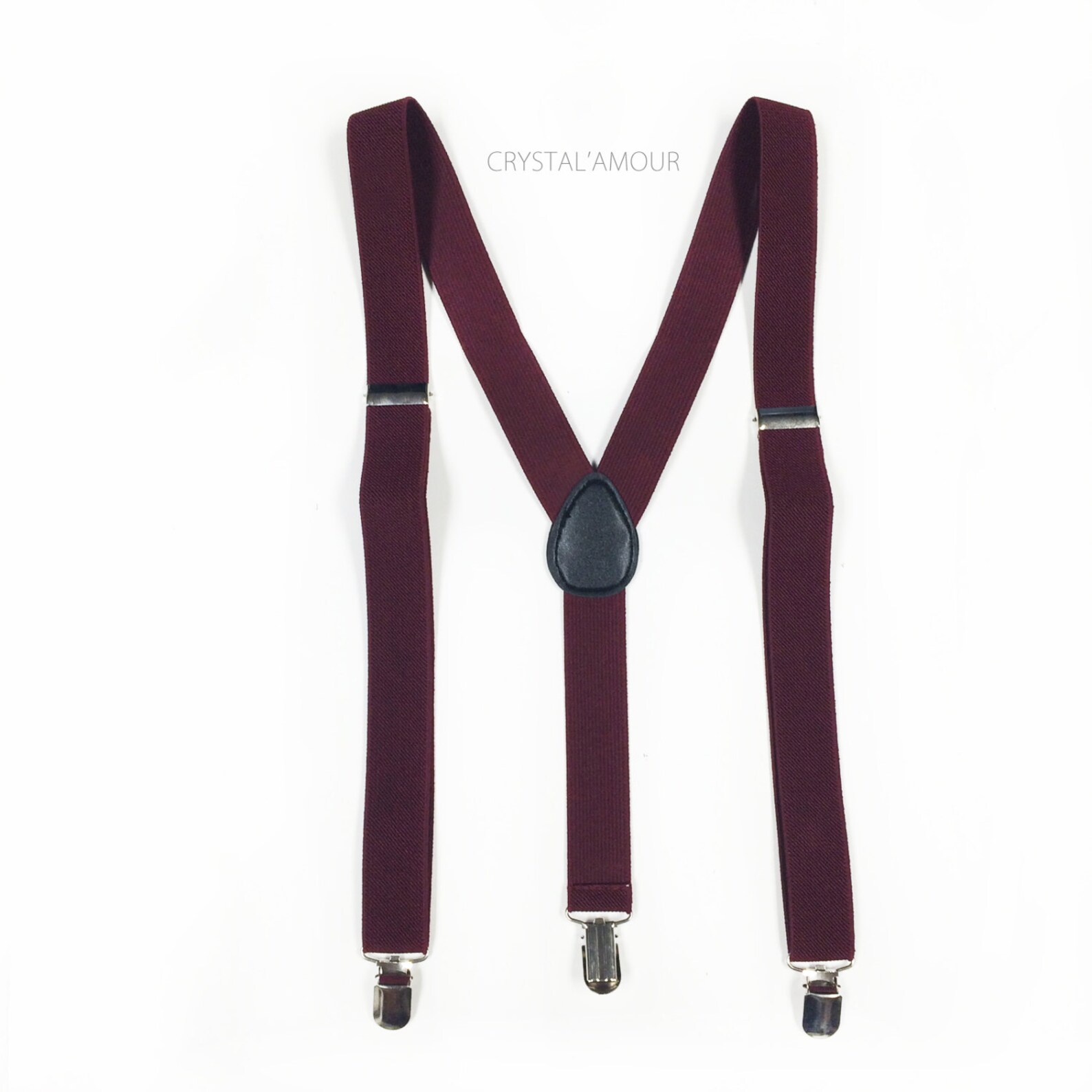 Men's Suspenders Burgundy Suspenders Maroon Suspenders Etsy UK