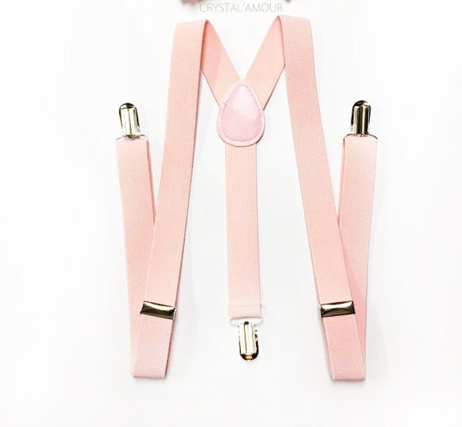 Mens Suspenders Blush Pink Suspenders Soft Pink Suspenders Etsy