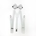 thumbnail image 2 of Gold Suspenders & Bow Tie Set With Pocket Square - Adult Formal Wear Accessories For Weddings & Events 2 of 11