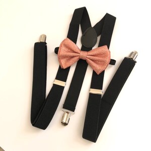 Gold suspender and bow tie, Men suspenders, soft gold suspenders, gold suspenders, gold suspenders set, gold  bow tie, gold suspender, gold