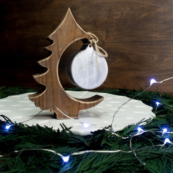 Small Wooden Christmas Tree Etsy