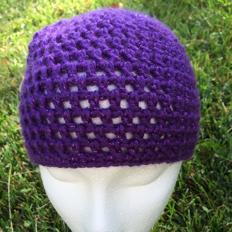 Download Crochet mesh hat crochet mesh beanie crochet net hat | Etsy