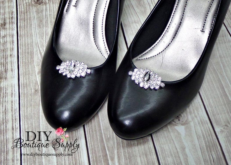 rhinestone shoe clips wedding