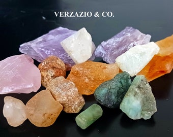 500 ct mixed gemstones natural loose gemstones gem mix lot rough gemstone lot sapphire emerald amethyst citrine topaz aquamarine ruby quartz