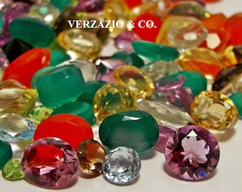 Loose gemstones natural gemstone 100+ carat mix mixed gemstones lot wholesale loose mixed gemstones gems.  Natural loose gemstones mixed lot