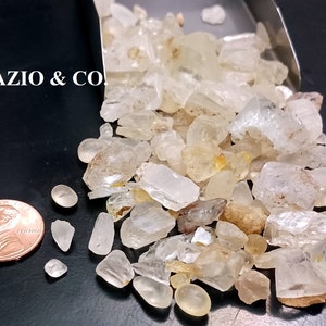 Gemstones rough Topaz natural gemstones gems 395 carats gemstone lot Natural loose Topaz gemstones gems lapidary crystal healing gem image 2