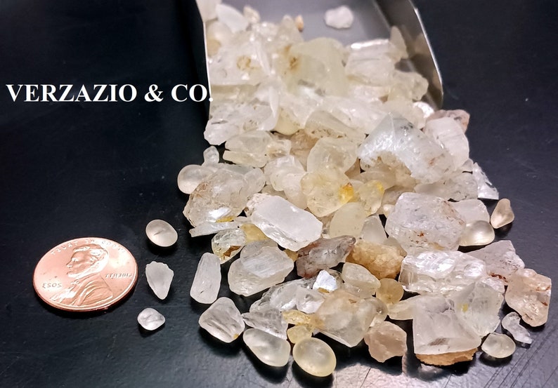 Gemstones rough Topaz natural gemstones gems 395 carats gemstone lot Natural loose Topaz gemstones gems lapidary crystal healing gem image 2