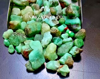 Gemstones rough Emerald Emeralds natural  gemstones gems 50+ carats gemstone lot rough emeralds gemstones gems lapidary crystal healing gem