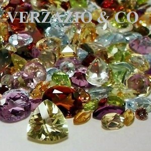 Gemstone Gem loose natural gemstones 100 Carat mix mixed gem stone lot loose natural mixed gemstones gems Natural loose mixed gemstone mix image 8