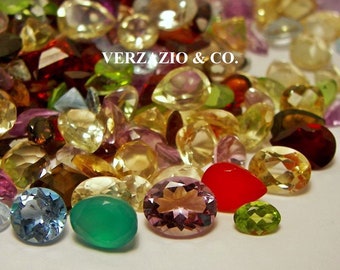 Gemstones loose natural gemstones 100+ carat mix mixed gemstone lot wholesale loose mixed gemstones gems  Natural loose gemstones mixed lot