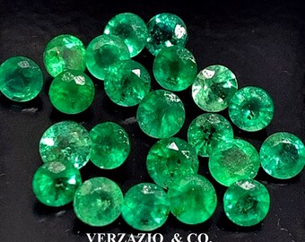 emerald gemstone round lot loose natural emeralds gem gemstones round lot 2 mm lot 1/2+ Carat emerald gemstone round emeralds gems gem lot