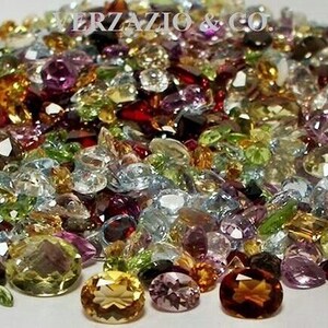 Gemstones loose natural gemstones 100 carat mix mixed gemstone lot wholesale loose mixed gemstones gems Natural loose gemstones mixed lot image 3