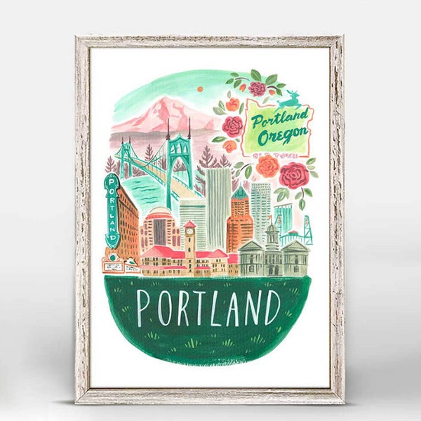 Portland Wall Art Etsy