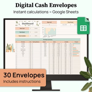 Google Sheets Budget, Haushaltsplaner Budget Tabelle, Bargeld Umschlag Budget, Google Sheets Budgetierung, Cash Tracker Budget System