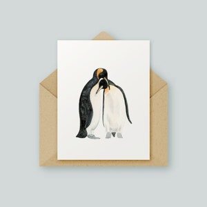 Pingouin d'amour de Zazzle.be Liste d'envies Vous avez des idées ? Oeuvre d'art originale | Aquarelle