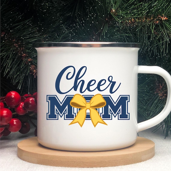 Cheer Mom SVG Bundle: Cheer Bow Design (Digital Download)