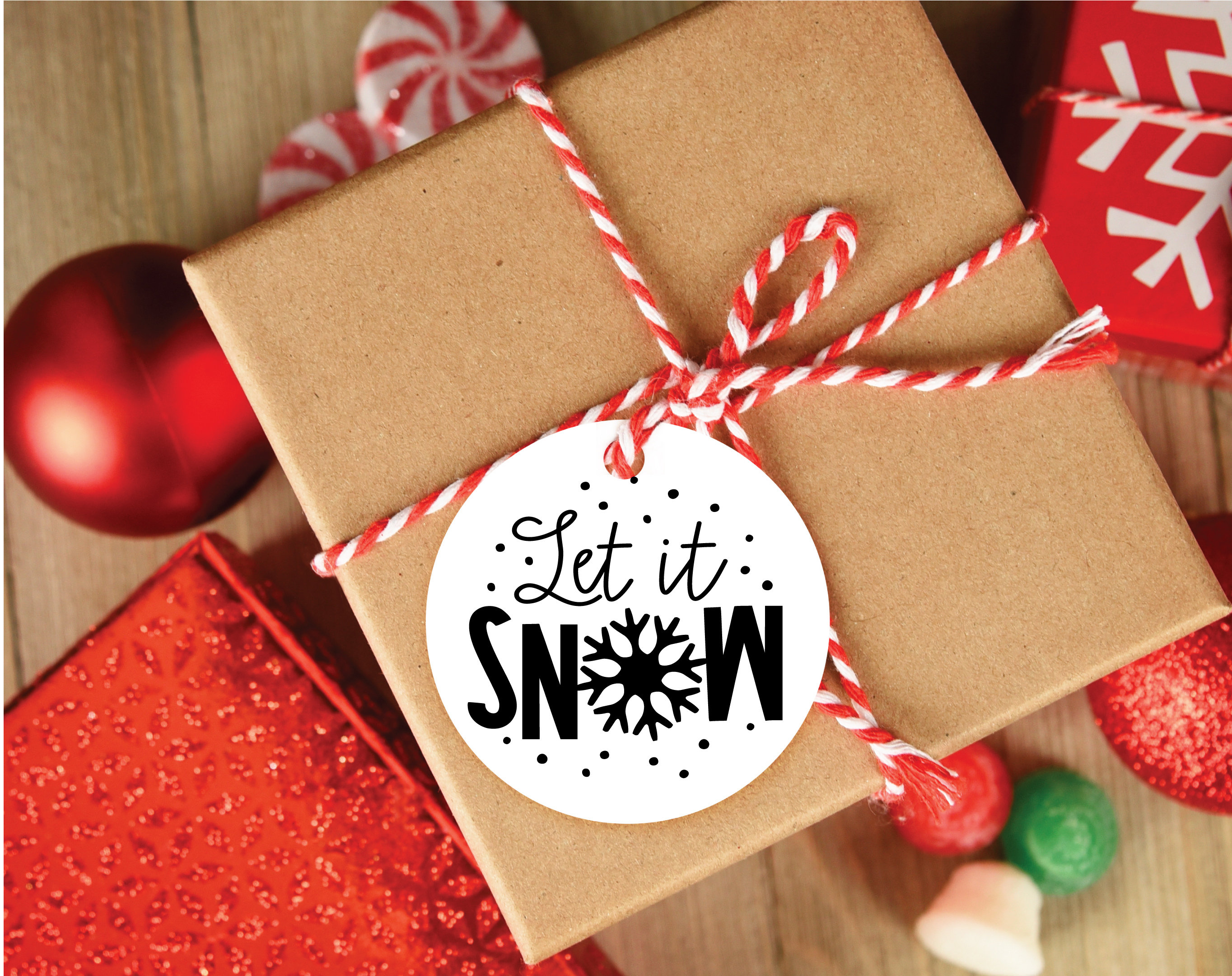 Christmas SVG, Let It Snow SVG, Christmas Clip Art Svg, SVG for Cricut ...