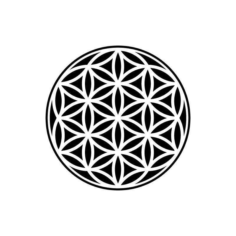 Mandala Stencil - Flower of Life Stencil - Mandala-Style Stencil - Flower of Life Design- Wall Stencil - Geometric Design 78