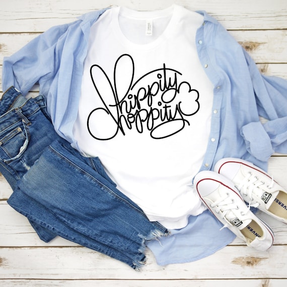 Easter svg, Bunny svg, easter bunny svg, hippity hoppity svg, hand lettering easter svg, Easter t-shirt design