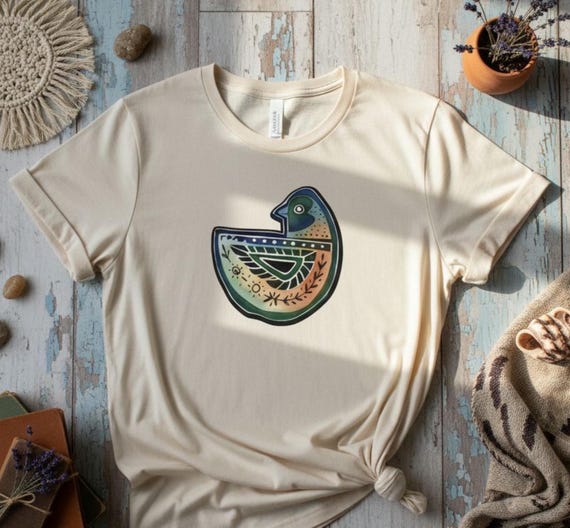 BOHO Bird Clipart: SVG + Watercolor PNG Bundle (Digital Download)