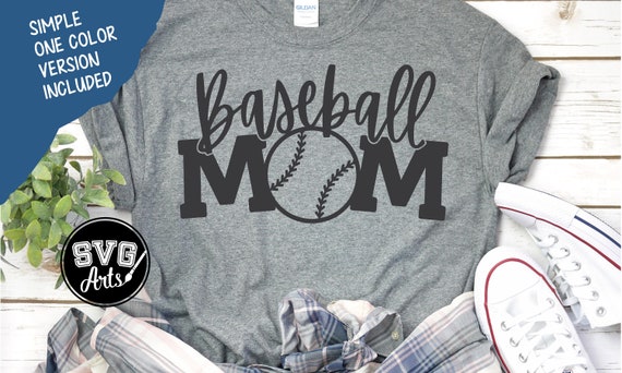 Baseball mom svg, mom svg, baseball svg, baseball, Baseball cut file, vector art, instant download, cricut, cutfile, transparent PNG