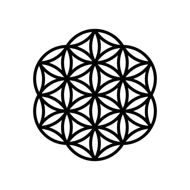 Download Flower Of Life Svg 3 Designs In Svg Dxf And Eps Mandala Etsy