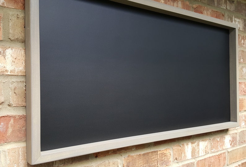 Chalkboard Framed Board 18x36 Long Narrow Etsy