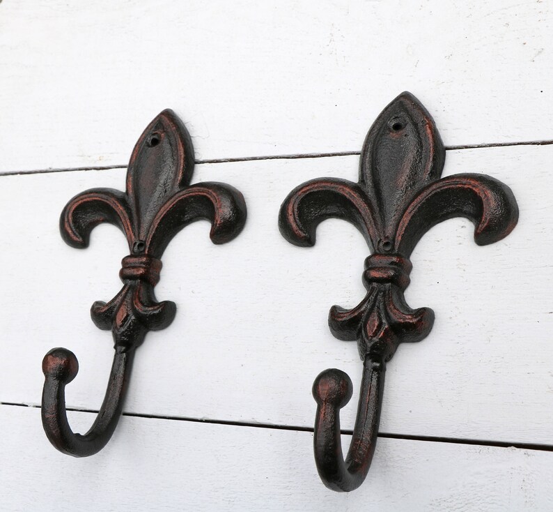 Rustic Bathroom Hooks Oil Rubbed Bronze Hooks for Wall Coat Etsy