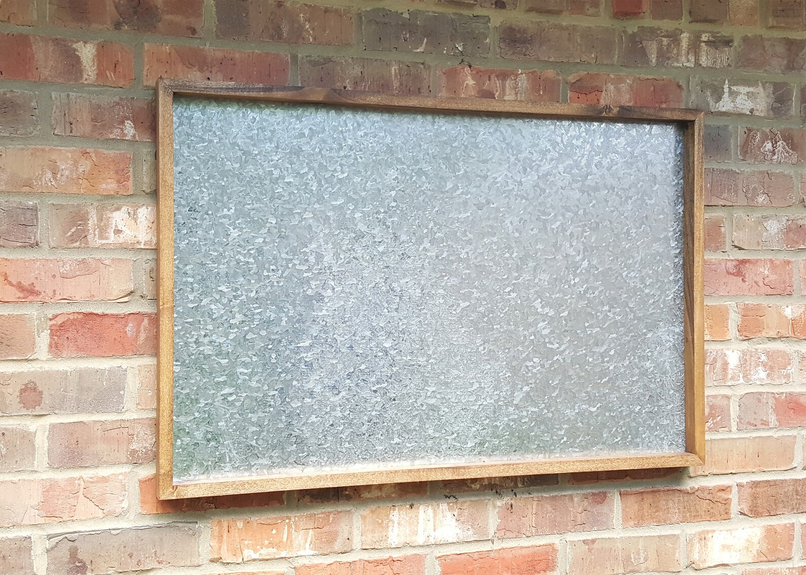 Framed Board Industrial Steel Metal Board Etsy