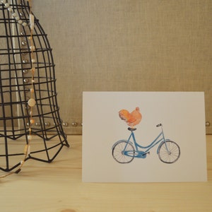 Trio de vélo plié ensemble de cartes de voeux image 4
