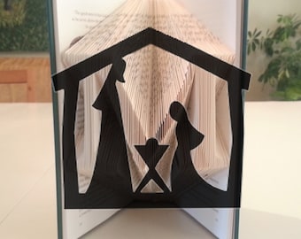 Nativity Book Folding Pattern by DIYMarta