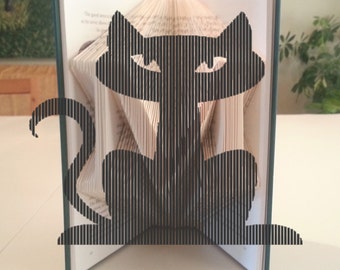 Folded Cat Pattern by DIYMarta