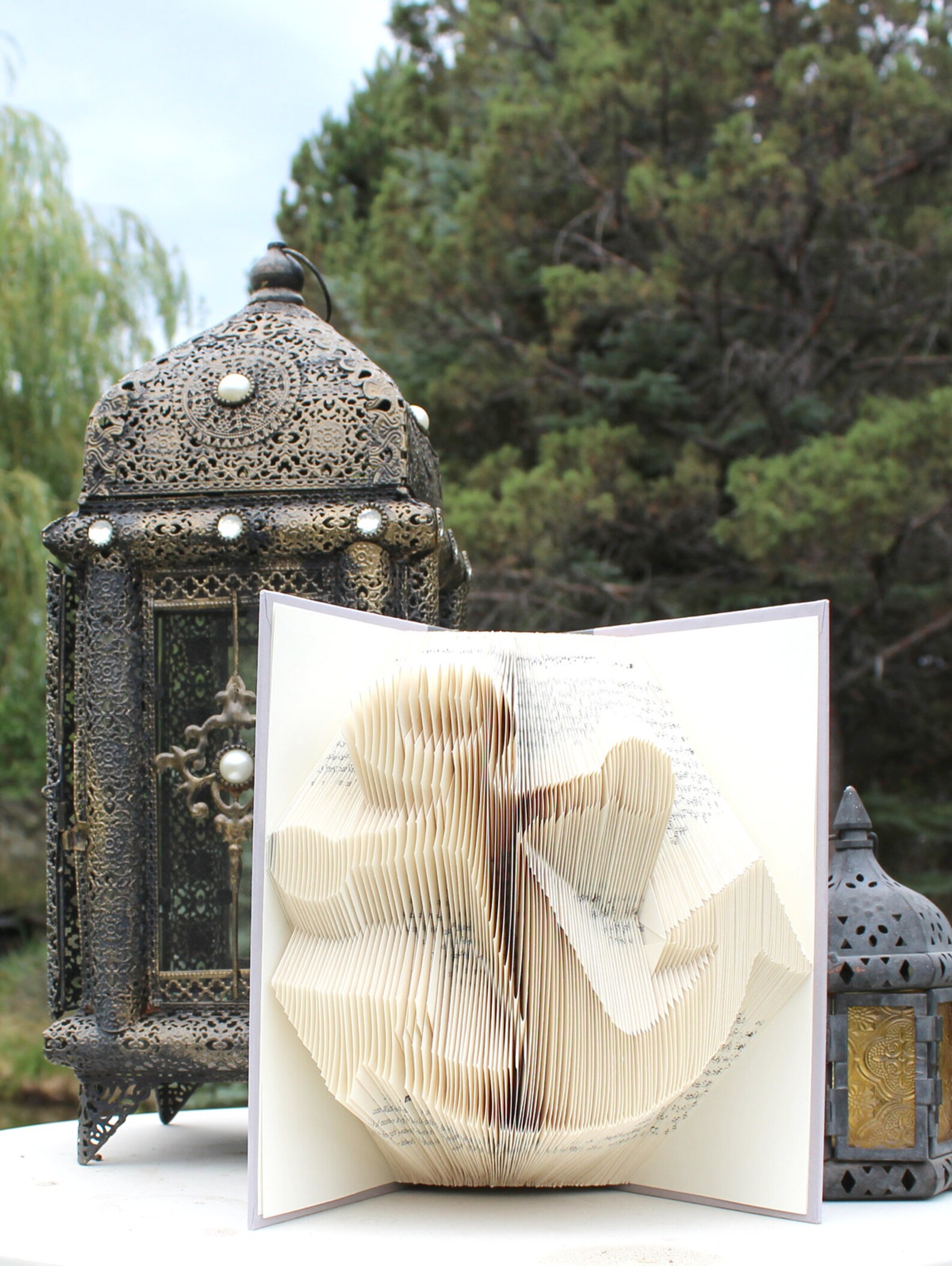 Custom Book Folding Pattern by Diymarta Etsy