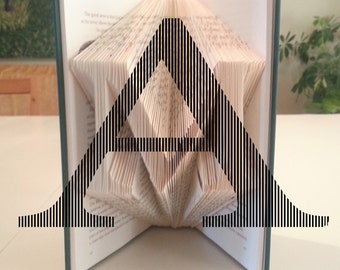 Folded Book Pattern: Alphabet Monograms 2 by DIYMarta