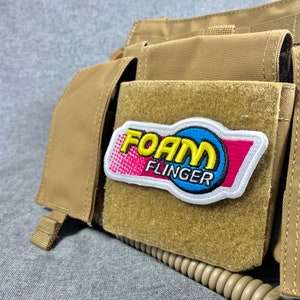 Foam Flinger Patch – Velcro backed