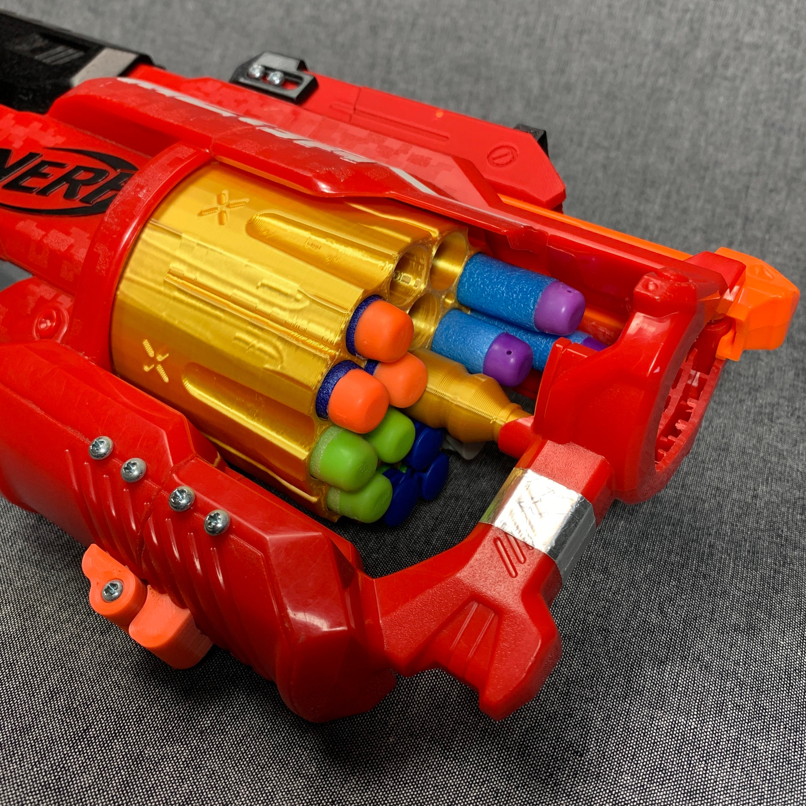 Nerf N-Strike Elite Centurion Mega Blaster with magazine for sale online