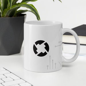 ZRX 0x Blockchain Cryptocurrency Node Mug