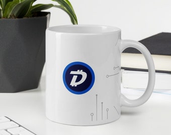 Digibyte Blockchain Cryptocurrency Mug