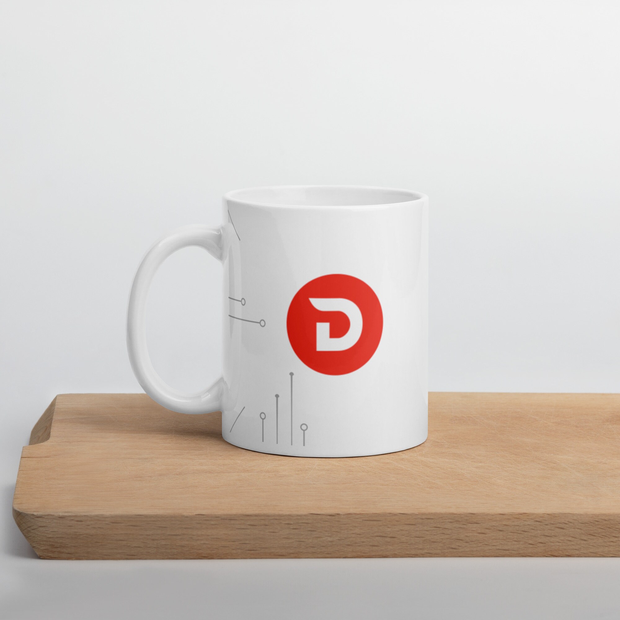 DIVI Divi Project Red Logo Blockchain Crypto Mug - Etsy