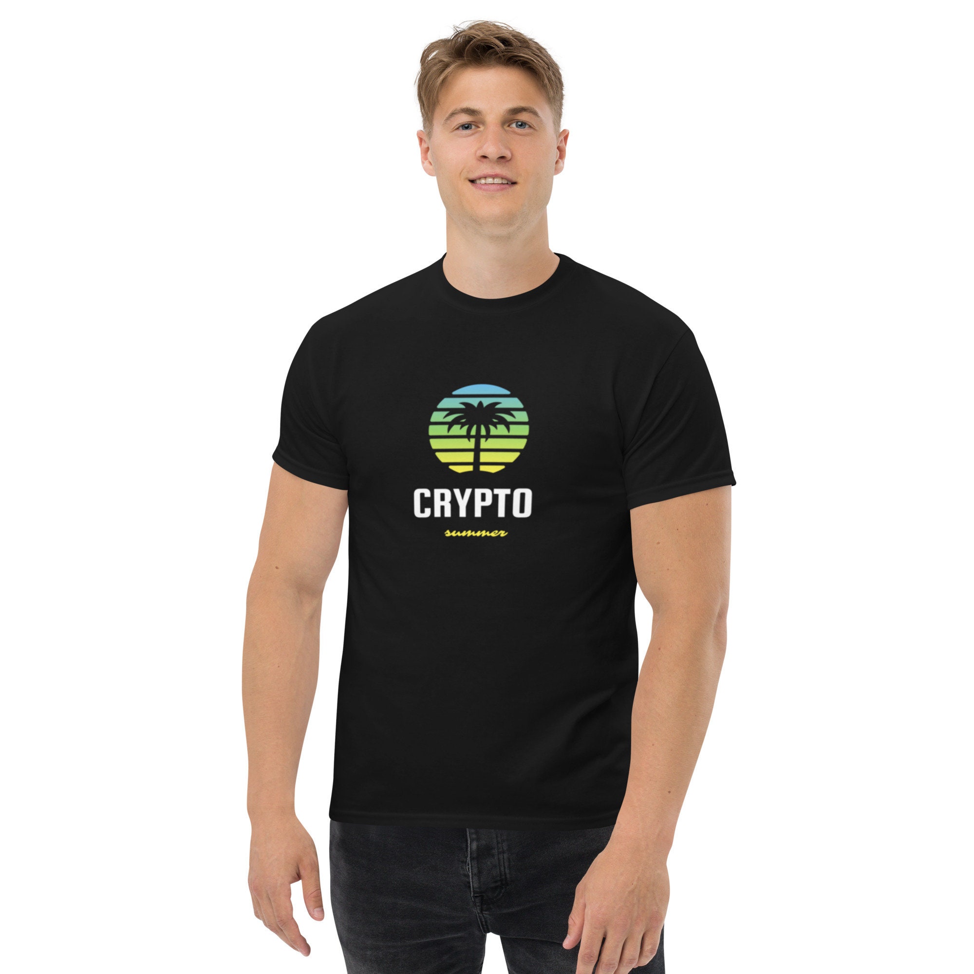 Crypto Summer Uni-sex Cryptocurrency T-shirt Crypto Conference Crypto  Trader Top - Etsy