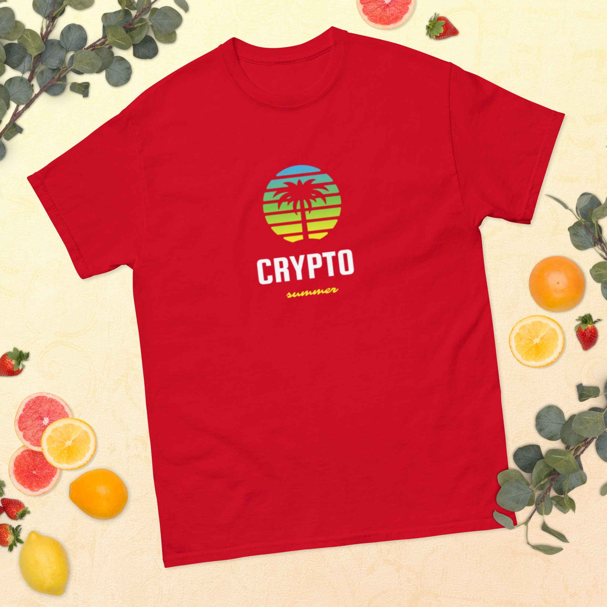 Crypto Summer Uni-sex Cryptocurrency T-shirt Crypto Conference Crypto  Trader Top - Etsy