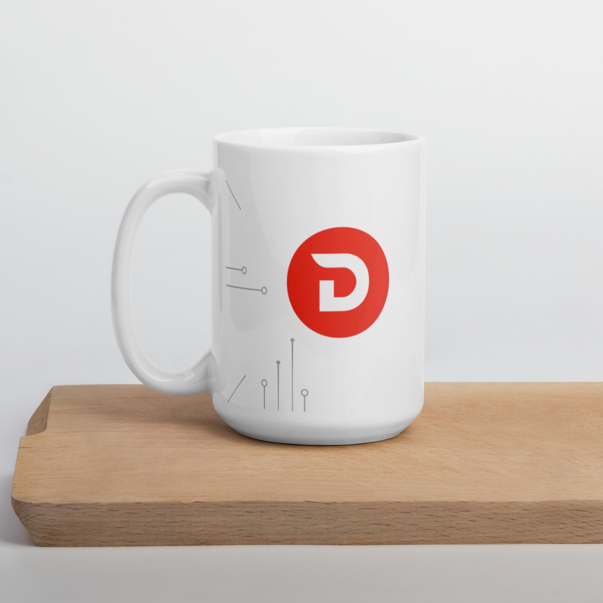 DIVI Divi Project Red Logo Blockchain Crypto Mug - Etsy