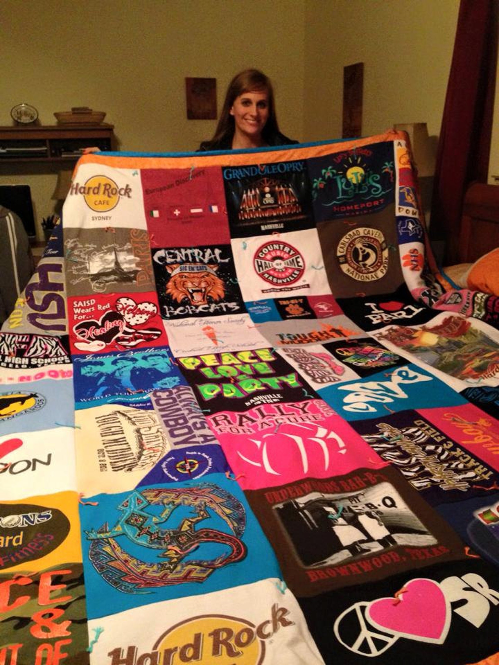 Tshirt quilt Etsy