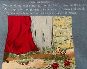 Fabric Panel - Prayer Pillow