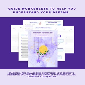 Understand Your Dreams Worksheets, Dream Interpretation-Learn to do your own Dream Analysis, Dream Work