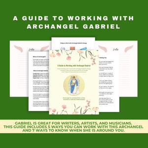 A Guide to Working with Archangel Gabriel Angels Archangel for Writers Artists Musicians