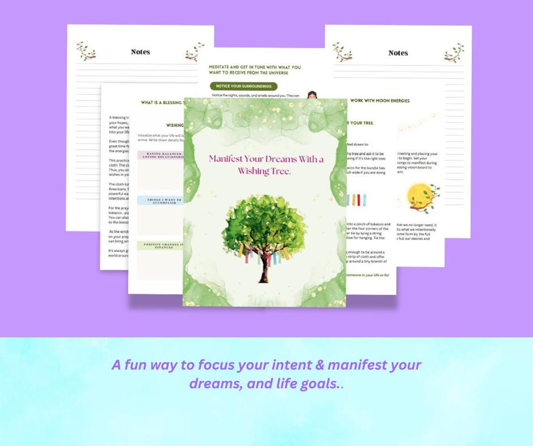 Wishing Tree Manifestation Guide, New Moon Ritual & Intention Setting ...
